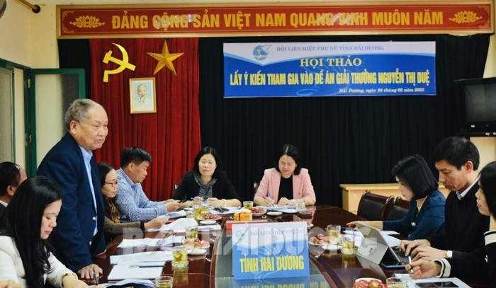 Đề xuất thành lập giải thưởng tôn vinh phụ nữ Hải Dương mang tên Nguyễn Thị Duệ 